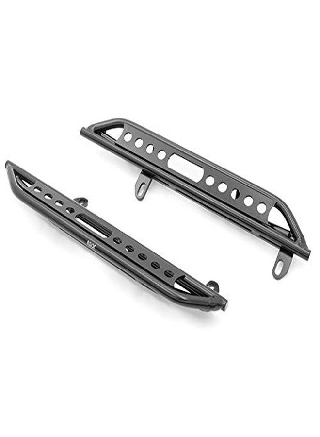 KYX Racing Side Step Running Boards Foot-Plate for 1/10 RC Crawler Car Axial SCX10 III AXI03007 SCX10.3 (Metal) - Image 1